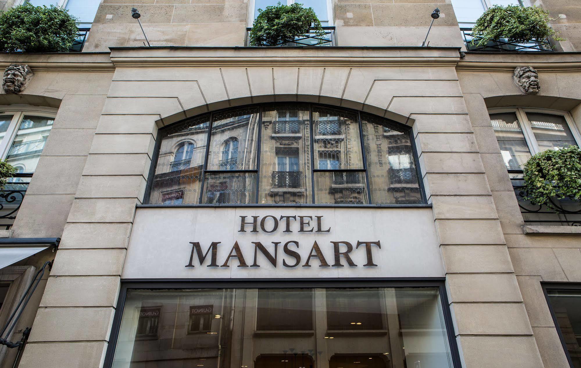 Hotel Mansart - Esprit De France Paris Exterior foto